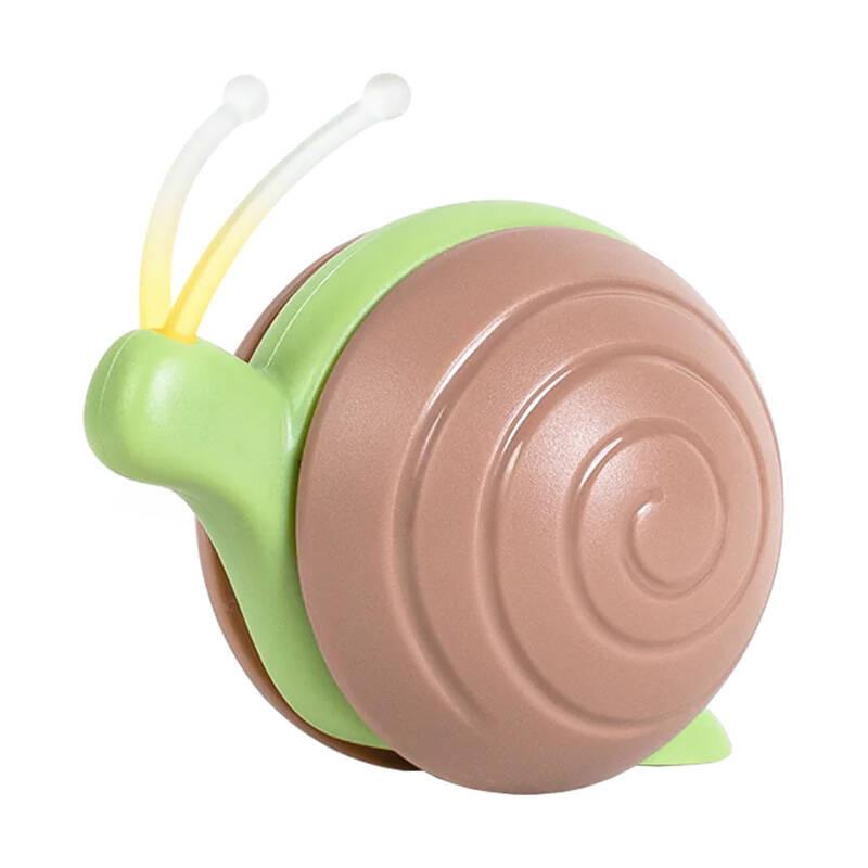 Cheerble Interaktivní hračka pro kočky Wicked Snail (hnědá)