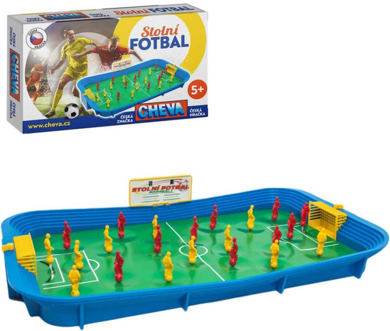 Chemoplast Hra FOTBAL Stolní kopaná plast cvrnkací (společenská hra)