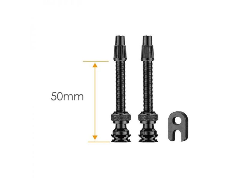 Ciclovation Light-weight 50mm Černé Bezdušový Ventilek