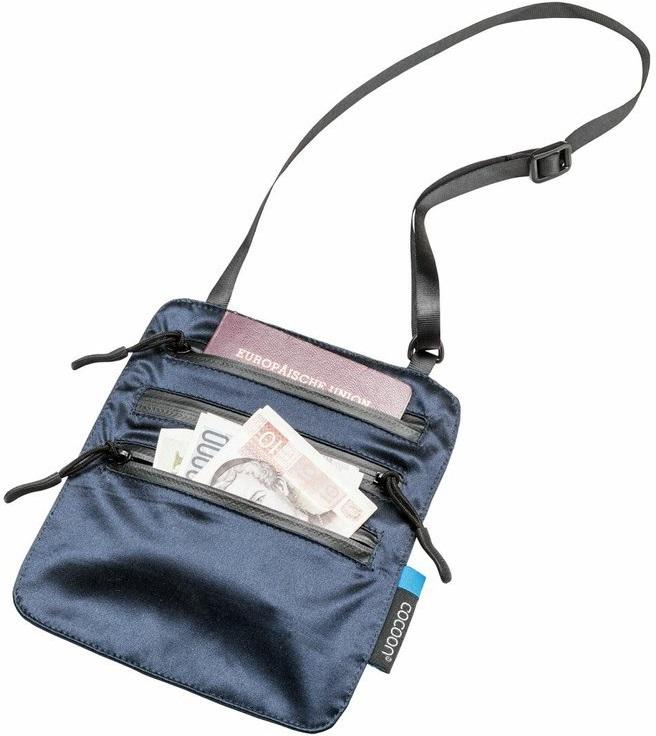 Cocoon skrytá kapsa Secret Neck Wallet Silk night sky