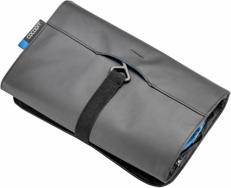 Cocoon toaletná taška Hanging Toiletry Kit grey/black/blue