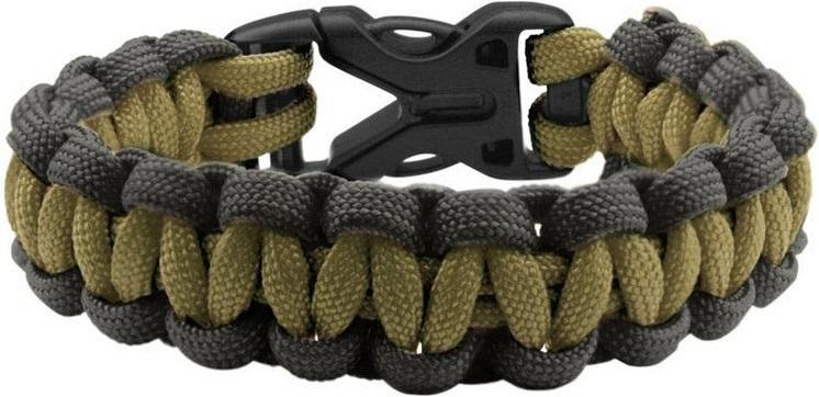 Coghlans náramek Paracord Bracelet olivový/černý