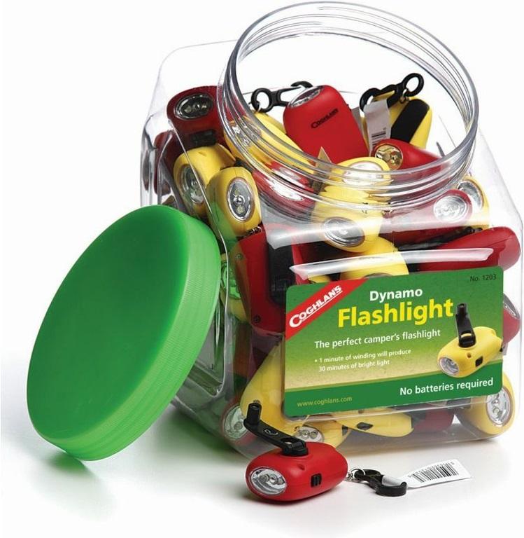 Coghlans přívěšek svítilna Dynamo Flashlight