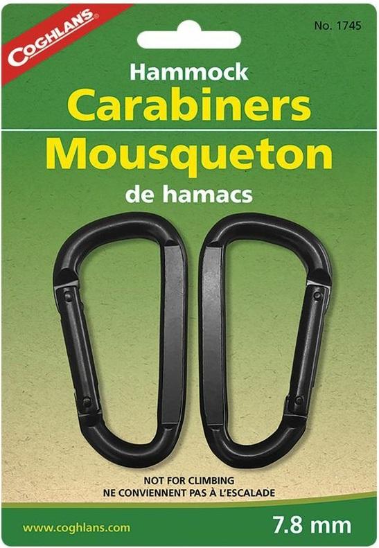Coghlans sada karabín Hammock Carabiners