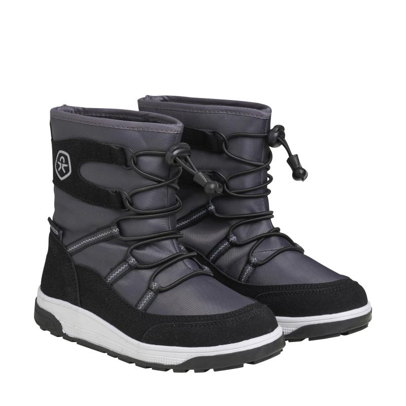 Color Kids Boots W. String Stopper phantom 2023 detské zimné topánky