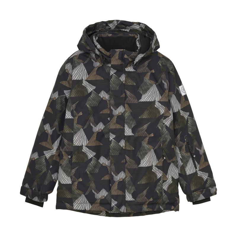 Color Kids Ski Jacket - AOP -741707.9501-Grape Leaf 24/25 lyžařská bunda