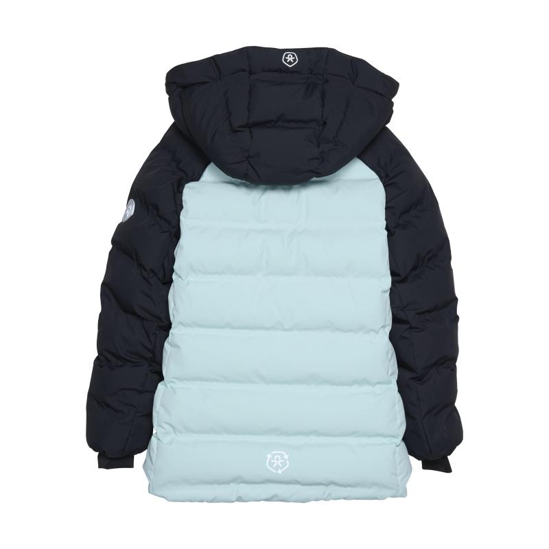 Color Kids Quilt aqua/esque 2023 dětská lyžařská bunda