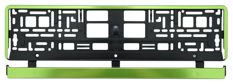 Compass Podložka pod SPZ GREEN STRIP