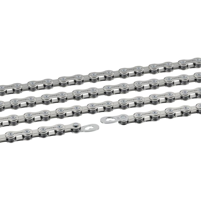CONNEX Řetěz 11sW pro 11-kolo, voskovaný, stříbrný