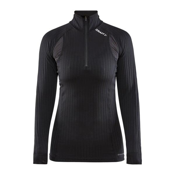 Craft Active Extreme X Zip W 1909675 dámske funkčné tričko - čierna (999000)