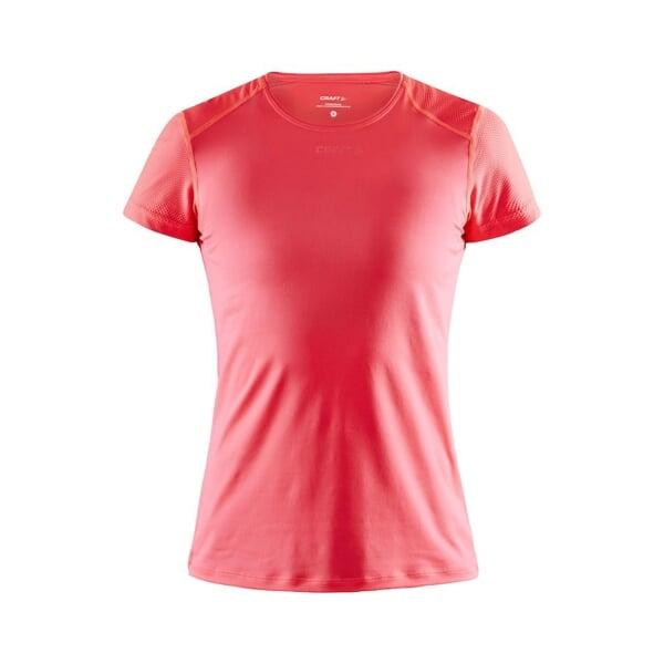 Craft ADV Essence Slim SS W 1908767 dámské sportovní triko - červená (410000)