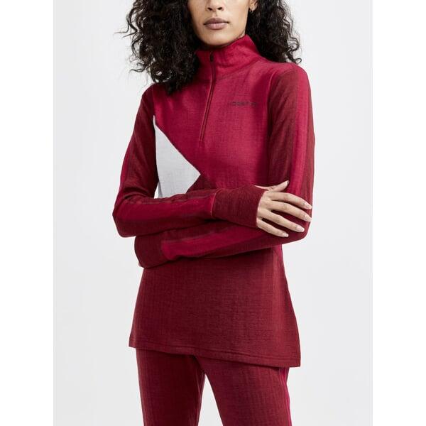 Craft ADV Nordic Wool HZ W 1911149 dámské triko - červená (488479)