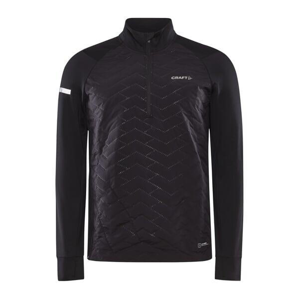 CRAFT ADV SubZ Sweater 3 1913614 pánska bunda - čierna (999000)