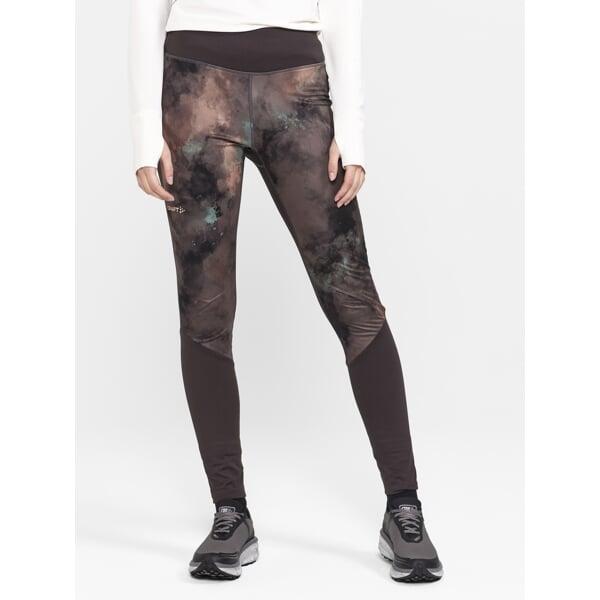 Craft ADV SubZ Wind Tights 2 W 1911318 dámské kalhoty - hnědá (281007)
