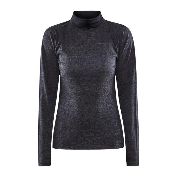 Craft ADV SubZ Wool LS 2 W dámske tričko - čierna (999000)