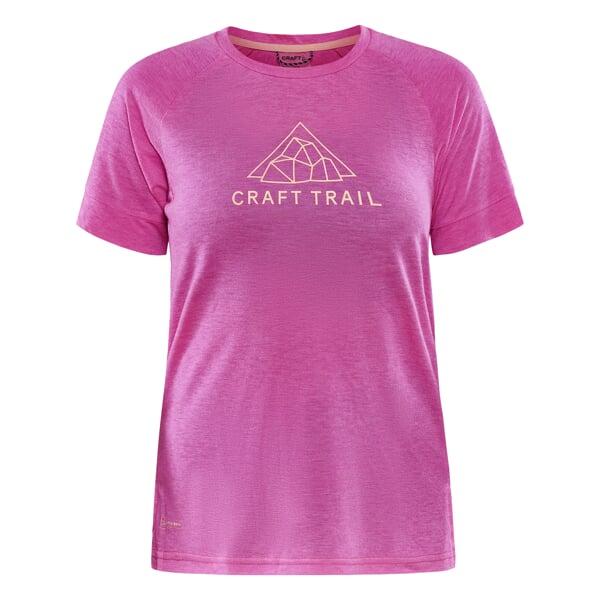 CRAFT ADV Trail Wool SS W 1913722 dámské triko - růžová (474200)
