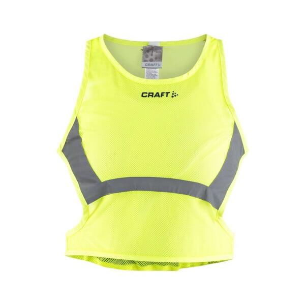 Craft All Year Mesh W 1906426 dámská vesta - žlutá (S)