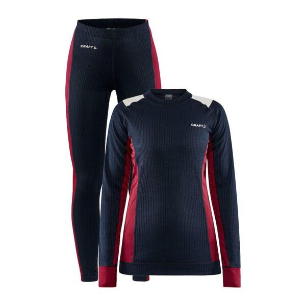 Craft CORE Dry Baselayer W 1909706 dámsky set - modrá (396479)