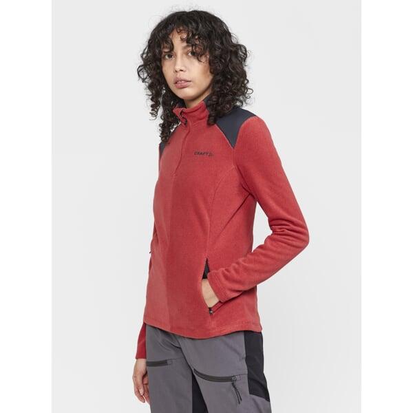 Craft CORE Edge Thermal W 1909503 dámský polorolák - červená (421000)
