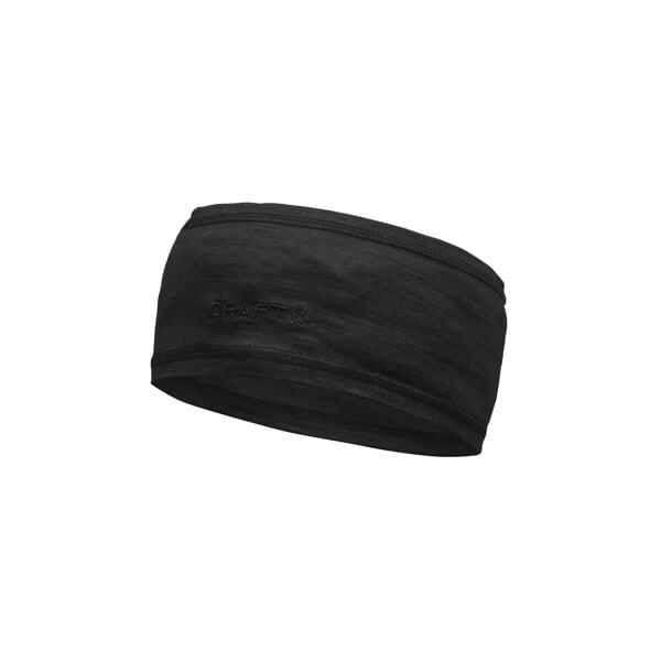 Craft Essence Wool 1916633 čelenka - čierna (999000(9990)