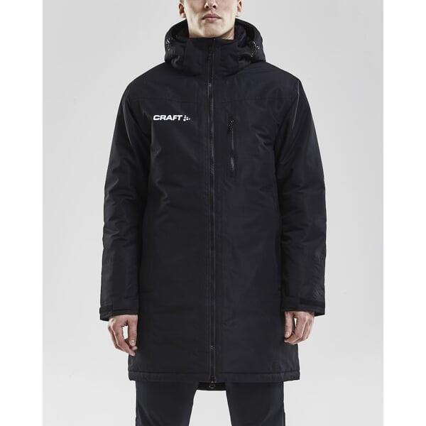 Craft Parka 1905982 pánska bunda - čierna (9999)
