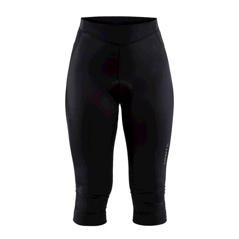 Craft Rise Knickers W 1906077 dámske cyklokalhoty POUZE XS - čierna/hladká (VÝPREDAJ)