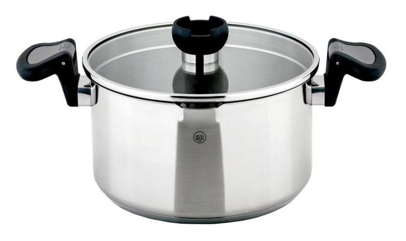 Cs Solingen Hrnec s cedící poklicí nerez Aron 20 cm