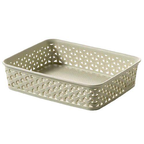 Curver Košík RATTAN 26x20x6cm "Y" STYLE, PH KRÉM
