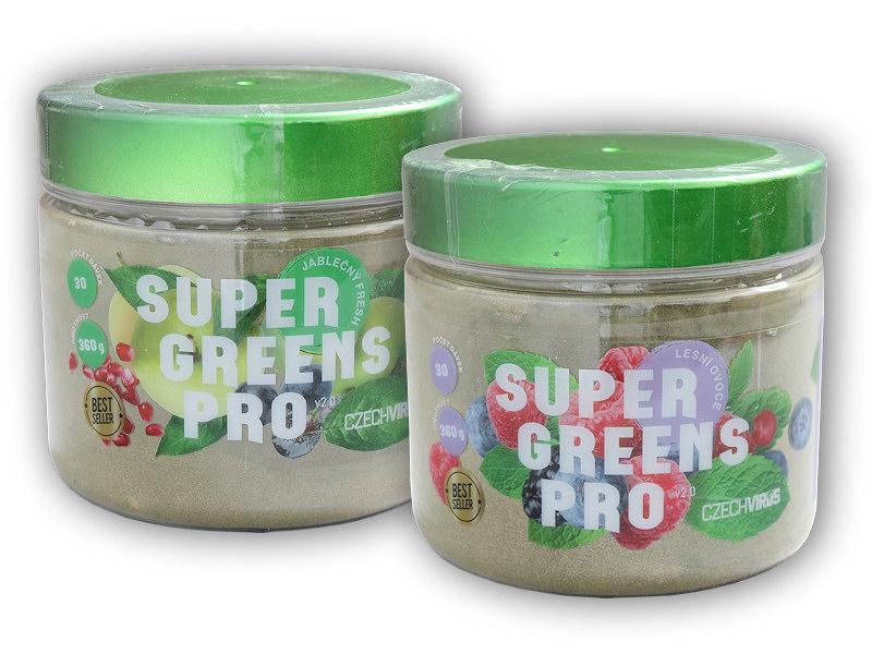 Czech Virus 2x Super Greens PRO V2.0 360g