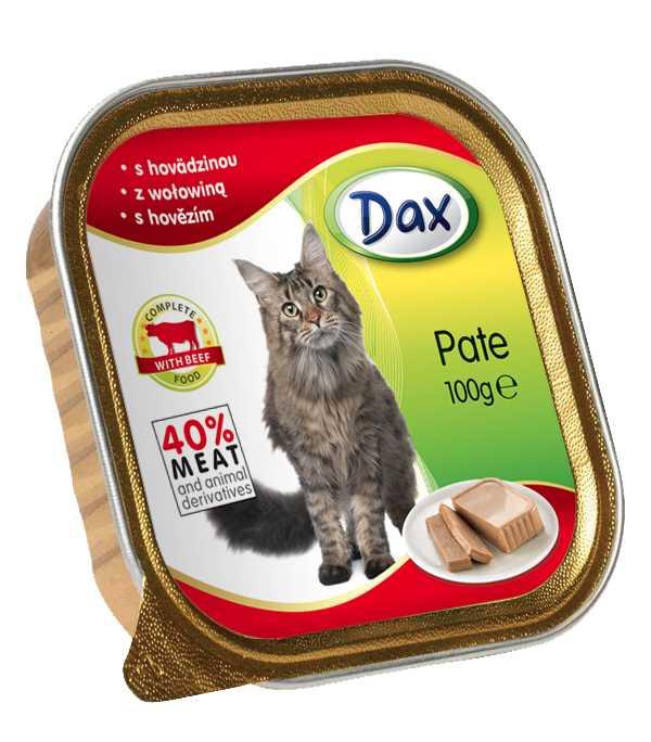 Dax Cat hovězí, vanička 100 g (bal. 16 ks)