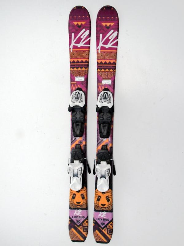 K2 Luv Bug 100 cm dětské carvingové lyže
