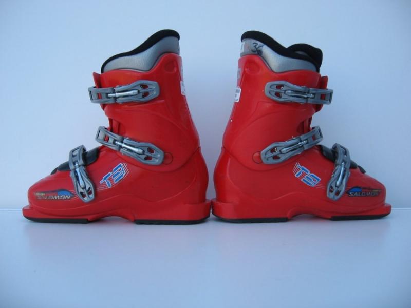 Salomon T3 230 mm dětské použité lyžáky