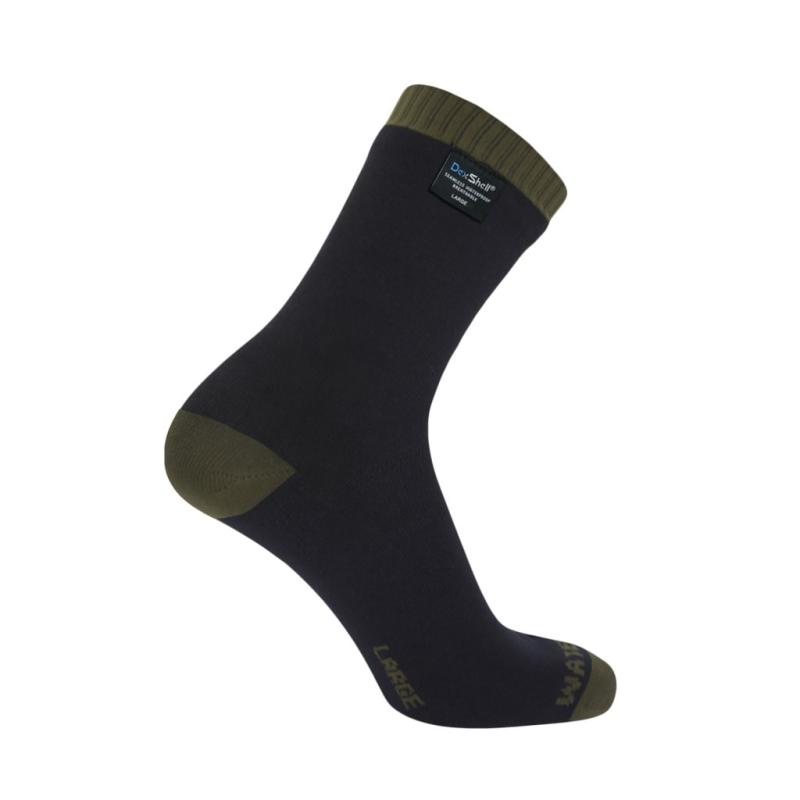 Levně DexShell Thermlite sock nepromokavé ponožky - S - Olive Green