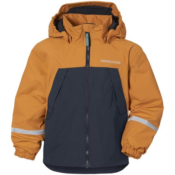 Didriksons Enso dětská zimní bunda - žlutohnědá