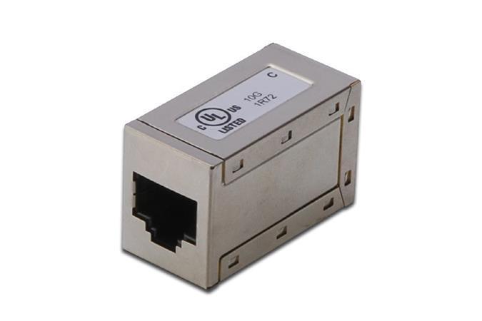 Digitus Modulární spojka CAT6A, plně stíněné RJ45 na RJ45 (VÝPRODEJ)