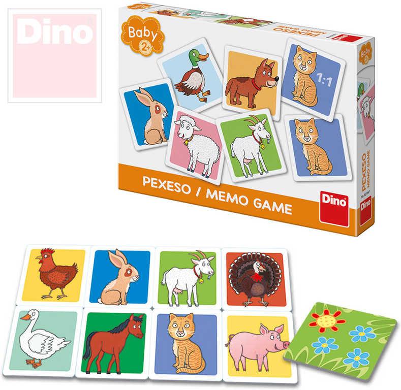 Dino Baby pexeso zvířátka (společenská hra)