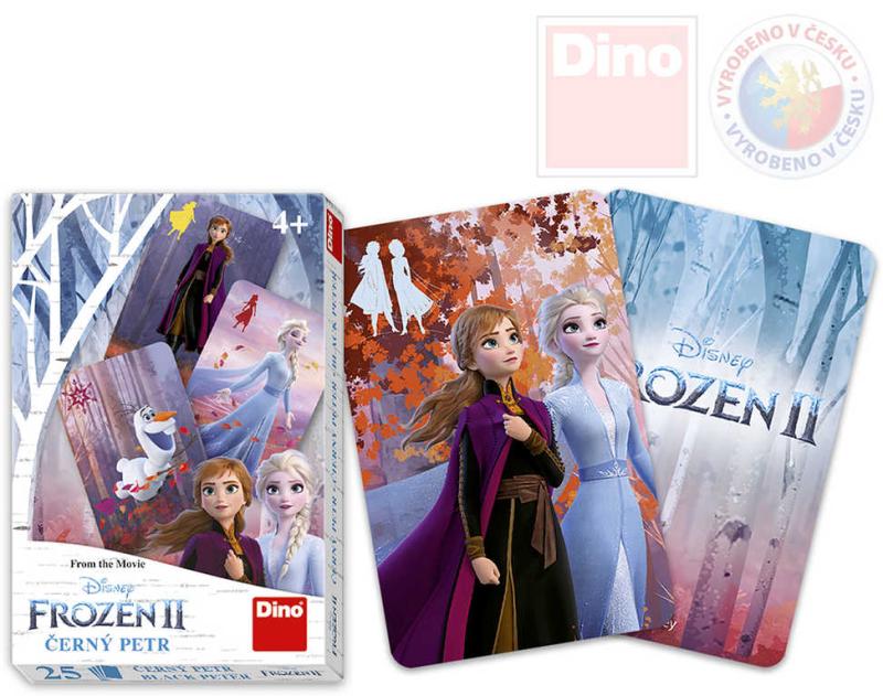 Dino Hra karetní Černý Petr Frozen II (Ledové Království) (společenská hra)