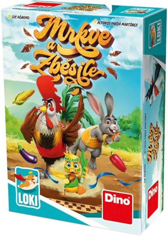 Dino Hra Mrkve a zběsile (společenská hra)