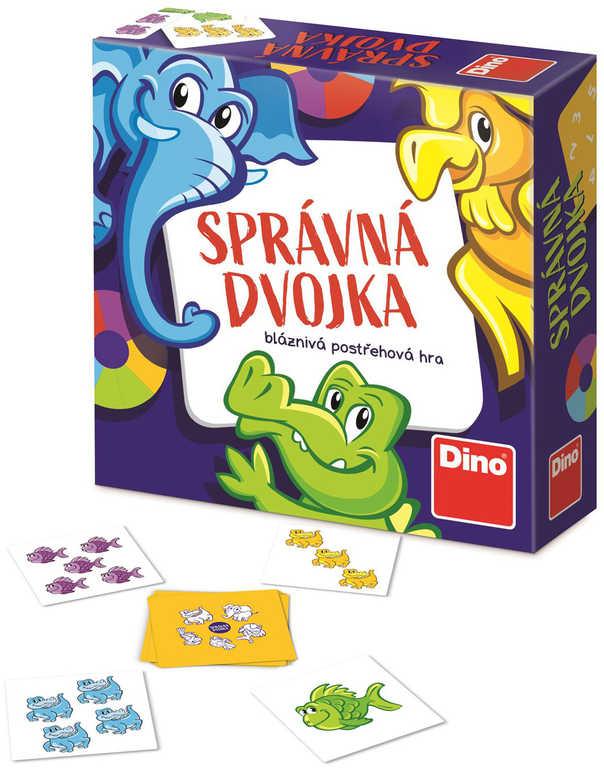 Dino Hra Správná dvojka cestovní (společenská hra)