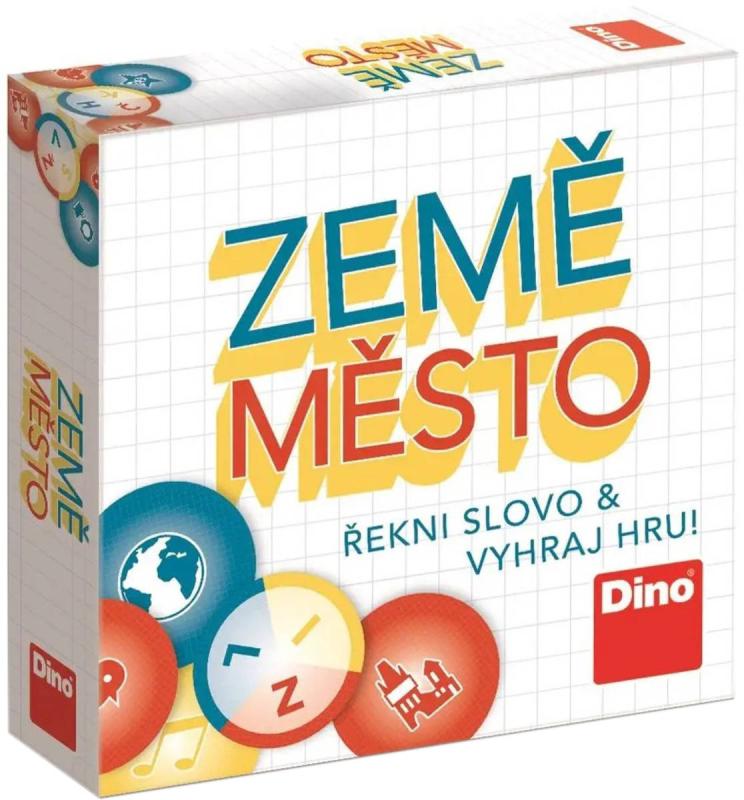 Dino Hra Země město cestovní Řekni slovo a vyhraj hru! (společenská hra)