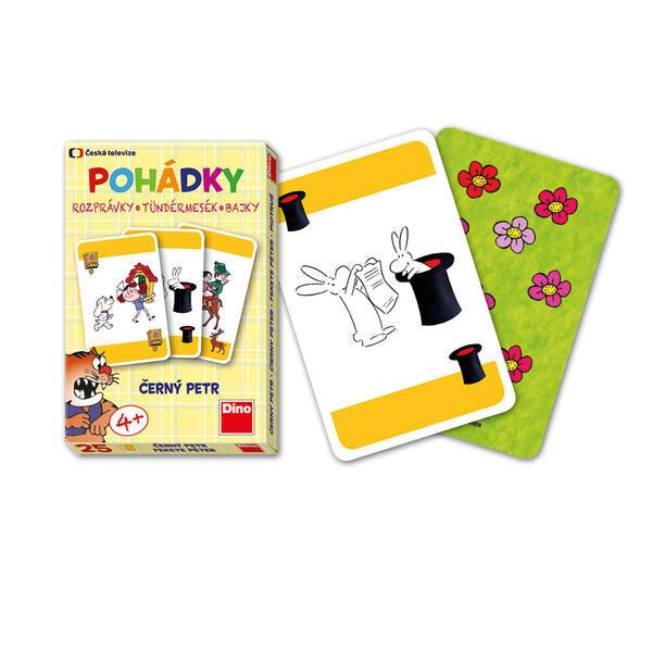 Dino Karetní hra Černý Petr Pohádky (společenská hra)
