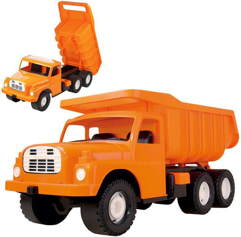 Dino Tatra T148 klasické nákladní auto na písek 73cm oranžové sklápěcí korba