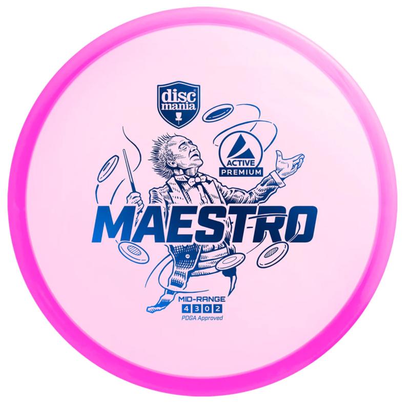 Levně Discmania Active Premium Maestro - růžová