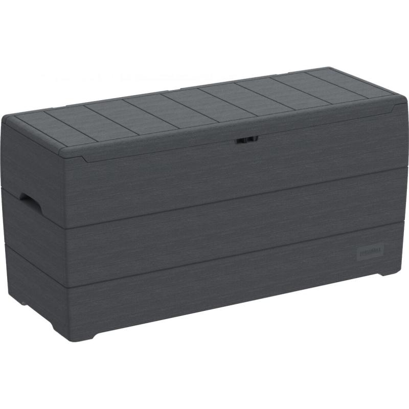 DURAMAX 86600 Durabox Plastový zahradní úložný box 270 l, 117 x 45 x 56 cm, antracit