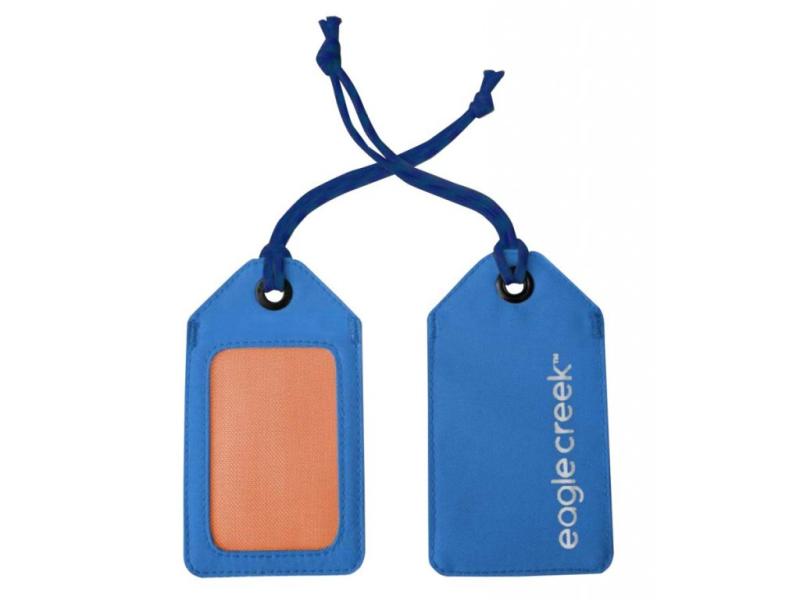 Eagle Creek visačka Reflective Luggage Tag aizome blue