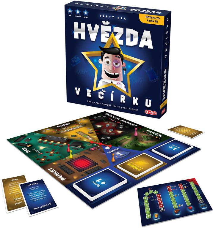 Efko HRA Hvězda večírku pro dospělé (společenská hra)
