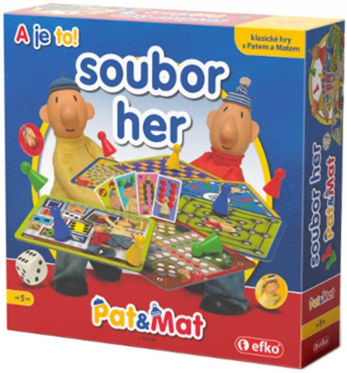 Efko Velký soubor her Pat a Mat (společenská hra)