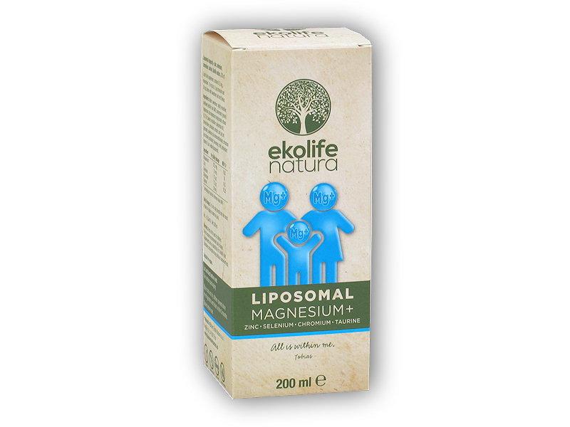 Levně Ekolife Natura Liposomal Magnesium+ 200ml