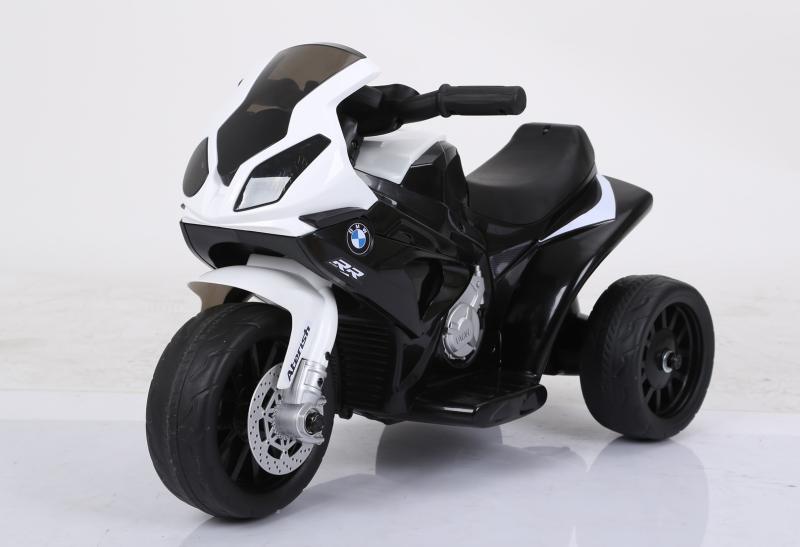 ELJET Dětská elektrická trojkolka BMW S1000 RR černá/black
