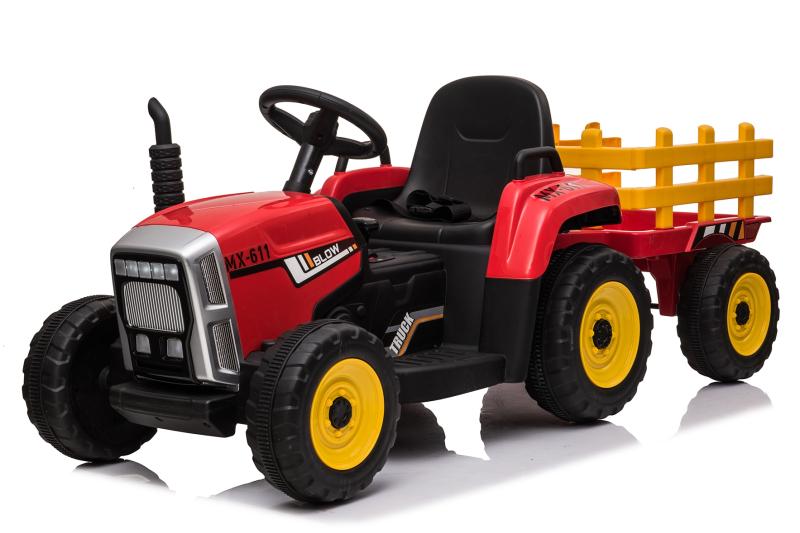 ELJET Detské elektrické auto Tractor Lite - červená